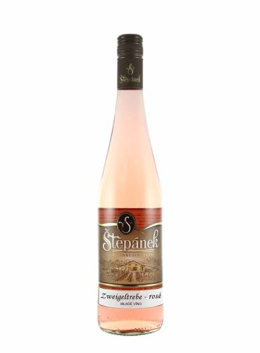 Zweigeltrebe rosé, Mladé víno, Zemské, 2018, Vinařství Štěpánek, 0.75 l