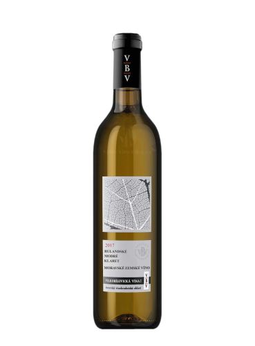 Rulandské modré, Zemské - Klaret, 2017, Velkobílovická vína, 0.75 l