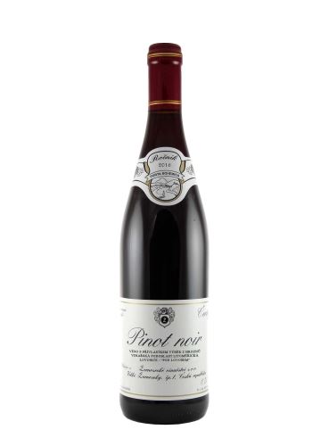 Pinot noir, Výběr z hroznů, 2016, Žernosecké vinařství, 0,75 l