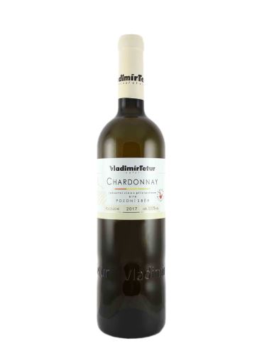 Chardonnay, Pozdní sběr, 2017, Vinařství Vladimír Tetur, 0.75 l