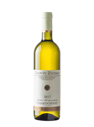 Chardonnay, Jakostní odrůdové, 2017, Znovín Znojmo, 0.75 l