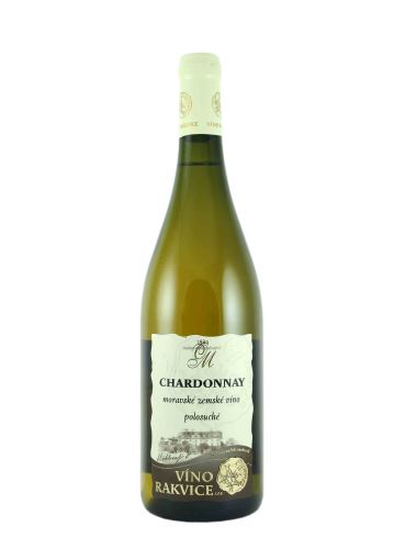 Chardonnay, Zemské, 2015, Víno Rakvice, 0.75 l