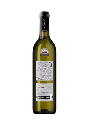 Rulandské bílé, Pozdní sběr, 2015, Velkobílovická vína, 0.75 l
