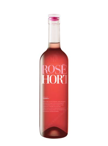 Merlot rosé, Pozdní sběr, 2018, VINO HORT, 0.75 l
