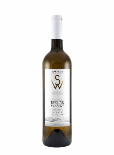 Ryzlink vlašský, Exclusive, Jakostní odrůdové, 2016, Sing Wine, 0.75 l