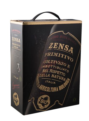 Primitivo, Bag in Box, 2021, Zensa, 3 l