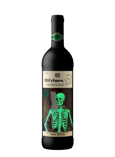 Red wine, Halloween edition, 2021, 19 Crimes, 0.75 l