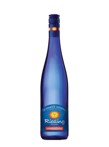 Riesling blue, "Crisp & Fruity", Mosel Qualitätswein, 2014, Schmitt Söhne Wines, 0.75 l