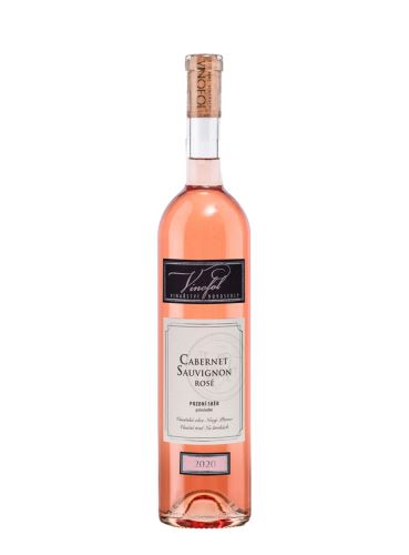 Cabernet Sauvignon rosé, Pozdní sběr, 2020, Vinofol, 0.75 l