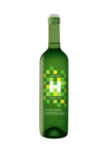 Veselé víno, Müller Thurgau, 2019, Vinařství VINO HORT, 0.75 l